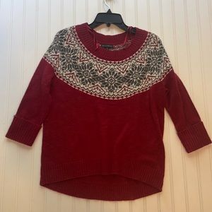 Willie Smith | Christmas Wool Sweater | Size: M